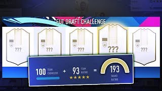 THIS DRAFT IS INSANE 193 DRAFT CHALLENGE  FIFA 19 Ultimate Team [upl. by Niasuh7]