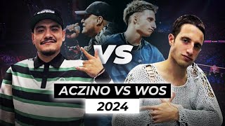 ACZINO VS WOS  FREESTYLE 2024  MINUTOS LIBRES [upl. by Dominique782]