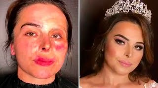 SHOCKING Makeup Transformations Goar Avetisyan and first impression after makeup [upl. by Rabbaj]