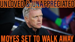 Unloved amp Unappreciated  David Moyes to walk away from West Ham  New contract dilutes his powers [upl. by Pontone]