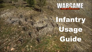 Wargame Red Dragon  Infantry Usage Guide [upl. by Ahsetra]