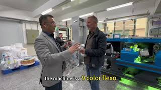 🌟HONTEC FlexiCon Series The MultiSubstrate Flexo Press🌟 [upl. by Wellesley41]