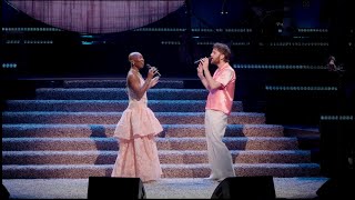 Ben Platt amp Cynthia Erivo  Get Happy  Happy Days Are Here Again Live At The Palace [upl. by Zolly]