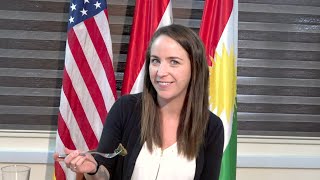 US Consulate General Erbil Employees Try Kurdish Food on Newroz [upl. by Delphinia]