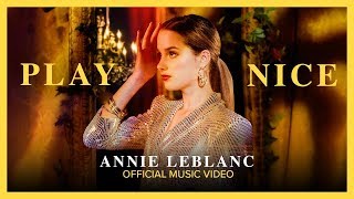 PLAY NICE  Annie LeBlanc  ”Crown Lake” Official Music Video [upl. by Ariamo]