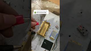 diode fiber laser high radiation 40w diy make [upl. by Ahsyas692]