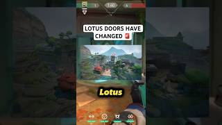 NEW VALORANT LOTUS UPDATE  WATCH THIS valorant valorantclips [upl. by Askari]