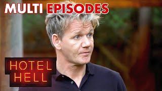 Financial Hardships Family Conflicts and Hotel Closures  FULL EPISODES  Hotel Hell [upl. by Taddeo]