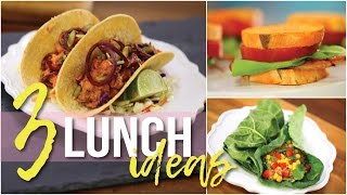 3 Healthy Lunch Ideas 28 Day Reset Approved w Vegan Options [upl. by Ahsocin166]