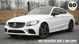 2023 MercedesBenz C 300 Coupe Review  A Flawless Design [upl. by Arebma120]