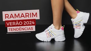 RAMARIM COLEÇÃO VERÃO 2024 SAPATOS E TENDÊNCIAS VERÃO 2024 [upl. by Semele]