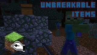 Completely Unbreakable Items in Vanilla Minecraft MCEdit Filter [upl. by Alur]