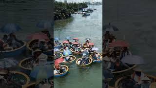 Stunning Drone Shots of Hoi An Coconut Boat Ride 🛶🌴  Aerial Vietnam malayalamtravelvlog hoian [upl. by Ballard]