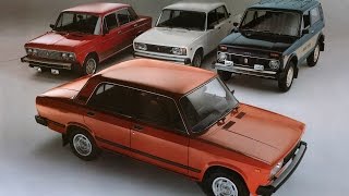 Реклама автомобилей Lada  Lada Commercials [upl. by Aisatana]