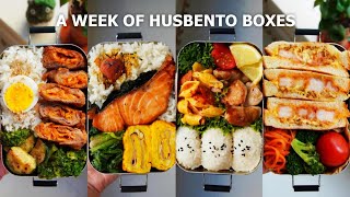 A week of husband lunch boxes 40 Mochi donuts  Curry noodles [upl. by Noxaj238]