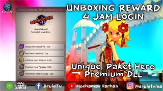 Unboxing Reward Login 4 Jam Lost Saga Exotic [upl. by Irisa]