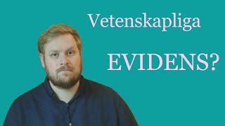 Evidens evidensbaserad praktik och evidenshierarkin [upl. by Barbie]