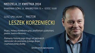 Nabożeństwo  Leszek Korzeniecki  21042024 [upl. by Martel]