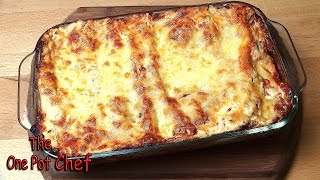 Beef and Vegetable Cannelloni  One Pot Chef [upl. by Rosanne136]