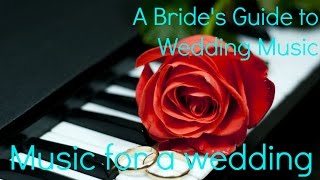 A Brides Guide to Wedding Music Part 1 Austin Wedding Music TX [upl. by Pulchia]