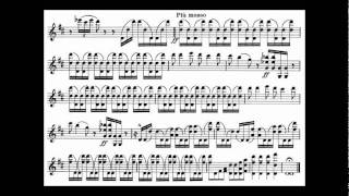 Tsjaikovski PI mvt1end2 violin concerto [upl. by Nueoht]