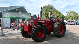 Tractors parade after Historic Tractor Show Panningen 2023 organized by HMT KLEP [upl. by Eiliab]