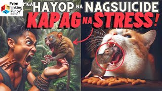 TARSIER NAGPAKAMAAY Animals that can kill themselves [upl. by Asil117]