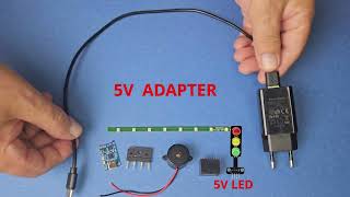 Simple Burglar Alarm Circuit  DIY Simple Burglar Alarm Circuit How to Secure Your Home [upl. by Possing]