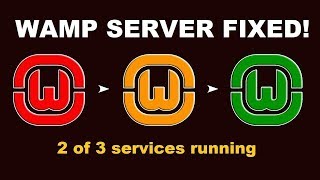 Wampserver All Error Fixed Hindi  Full Installation  All dll fixed [upl. by Hatcher]