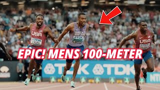 Noah Lyles VS Letsile Tebogo VS Zharnel Hughes 100m Showdown  London Diamond League 2024 [upl. by Mcloughlin]