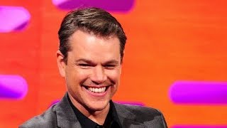 Matt Damon controls the red chair  The Graham Norton Show Episode 16  BBC [upl. by Grey483]