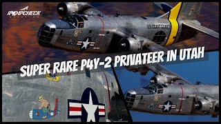 Super Rare Warbird P4Y2G Privateer in Utah [upl. by Hugo]