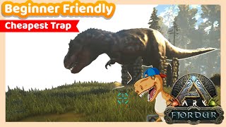 Easy Rex Taming Guide  Cheapest trap 2022   ARK Survival Evolved [upl. by Corson]