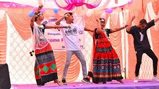 Dola re dola dance ❤️ in bhageshwor academy for health science 💫 Dhangadi [upl. by Sibell]