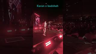 Badshah x Karan aujla live Delhi show 🤘 new videopunjabisong shortsong karanaujla liveshows [upl. by Ttoile]