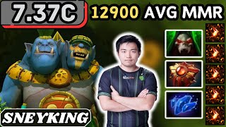 737c  Sneyking OGRE MAGI Hard Support Gameplay 21 ASSISTS  Dota 2 Full Match Gameplay [upl. by Kelson179]