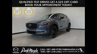 POLYMETAL GREY METALLIC47C 20215 Mazda CX5 Kuro Edition Review  Park Mazda [upl. by Faso987]