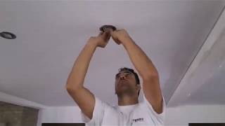 2 techniques de Pose de plafond tendu [upl. by Anrahc]