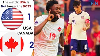 CANADA WIN  USA Vs Canada 12 Extended Highlight and goals 2024 HD  Friendly Game [upl. by Eed]