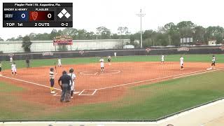 Flagler Softball vs Emory amp Henry 2102023 [upl. by Micco]