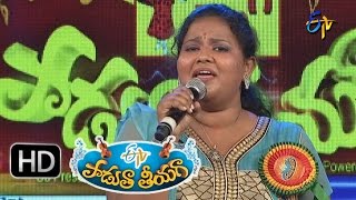 Nee Prarthananu Mannichi Padyam  Priya Performance in ETV Padutha Theeyaga 11th January 2016 [upl. by Anibor]