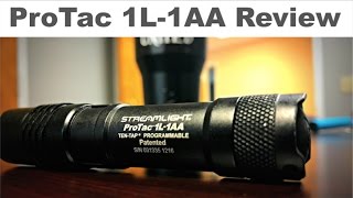 Streamlight ProTac 1L1AA Review [upl. by Ahsimaj461]