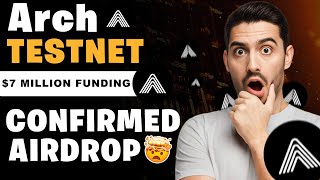 Arch Network  Confirmed Airdrop  7 Million Funding 💰  Full Guide Step by Step [upl. by Collimore]