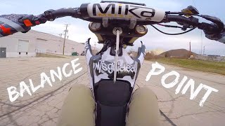 HOW TO WHEELIE A DIRT BIKE Stunt Tutorial [upl. by Eded308]