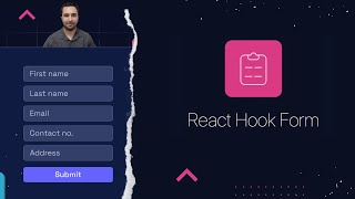 Criando Formulários com o React Hook Form e validando com o Yup [upl. by Aileen390]