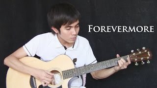 Forevermore with free tab  Side A new fingerstyle guitar cover [upl. by Alyac455]