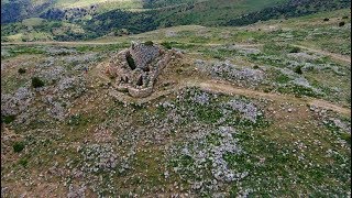 La grandezza della Civiltà Nuragica il nuraghe Ruinas di Arzana [upl. by Airan448]