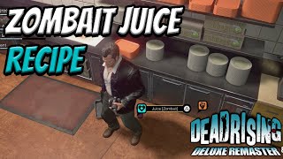 How To Create Zombait Juice With Ingredient Locations  Dead Rising Deluxe Remaster [upl. by Ihtraa]