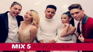 Mix 5  A Puro Dolor Letra [upl. by Adorne]