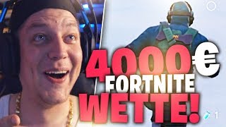 Wer überlebt am längsten 4000 Euro Wette in Fortnite  SpontanaBlack [upl. by Lamag102]